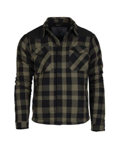 Mil-tec Black/od lumberjacket