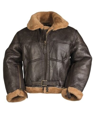 Mil-tec Brit. raf sheepskin leather jacket