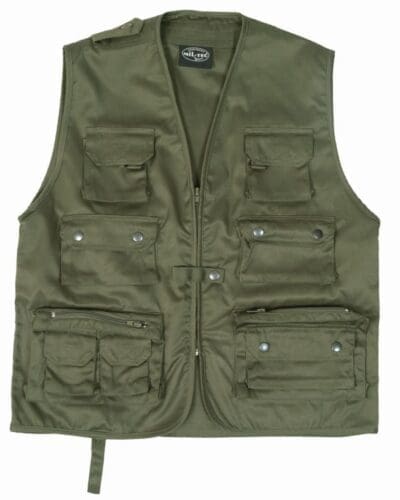 Mil-tec Od hunting and fishing vest