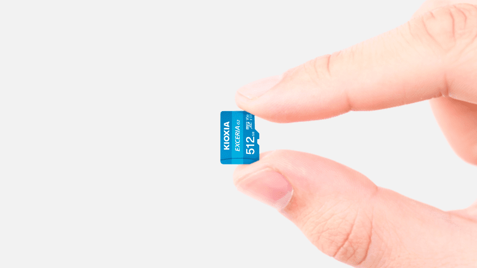 KIOXIA 4K MICRO SD 512GB WITH ADAPTER UHS I U3 V30