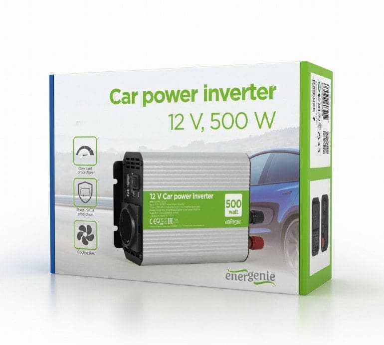 ENERGENIE CAR POWER INVERTER 12V 500W