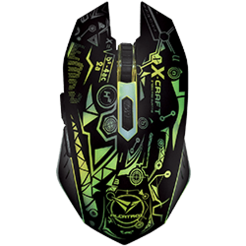 ALCATROZ 6-BUTTONS OPTICAL GAMING MOUSE XCRAFT QUANTUM Z7000