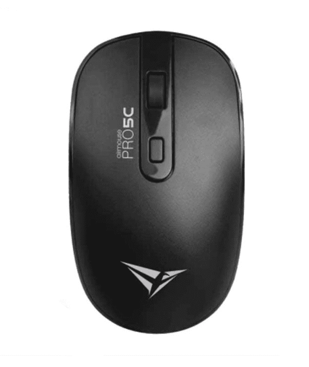 ALCATROZ WIRELESS TWO WAY DONGLE (USB+TYPE-C) SILENT MOUSE BLACK