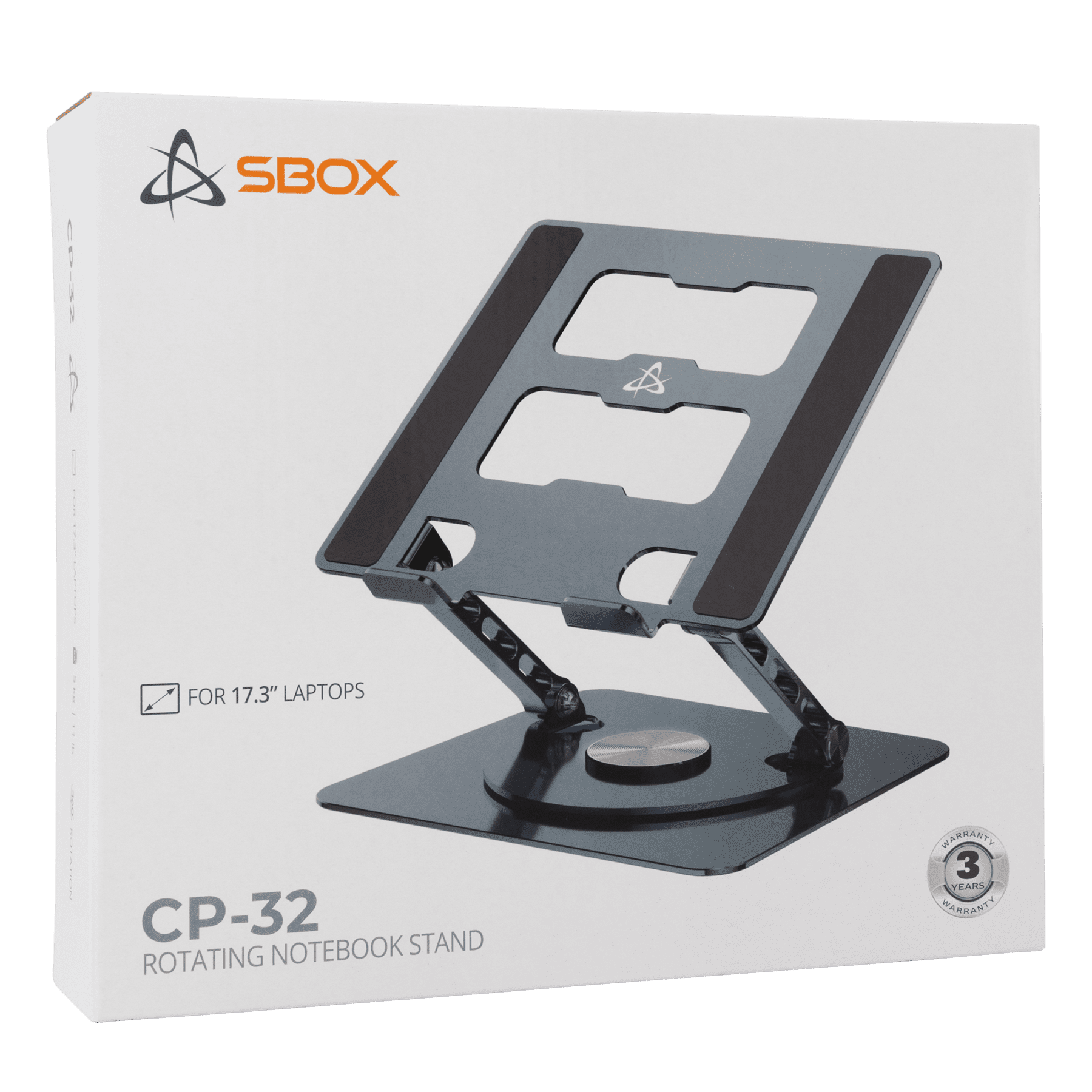 SBOX LAPTOP STAND 360 ROTATION