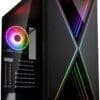 Kolink Void X ARGB Midi-Tower Black Tempered Glass PC Case