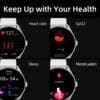 466x466 60Hz Always On Call BT Smart Watch IPX8 14day